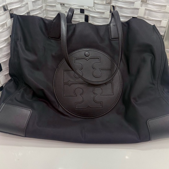 Tory Burch Black Nylon Tote - Picture 7 of 7